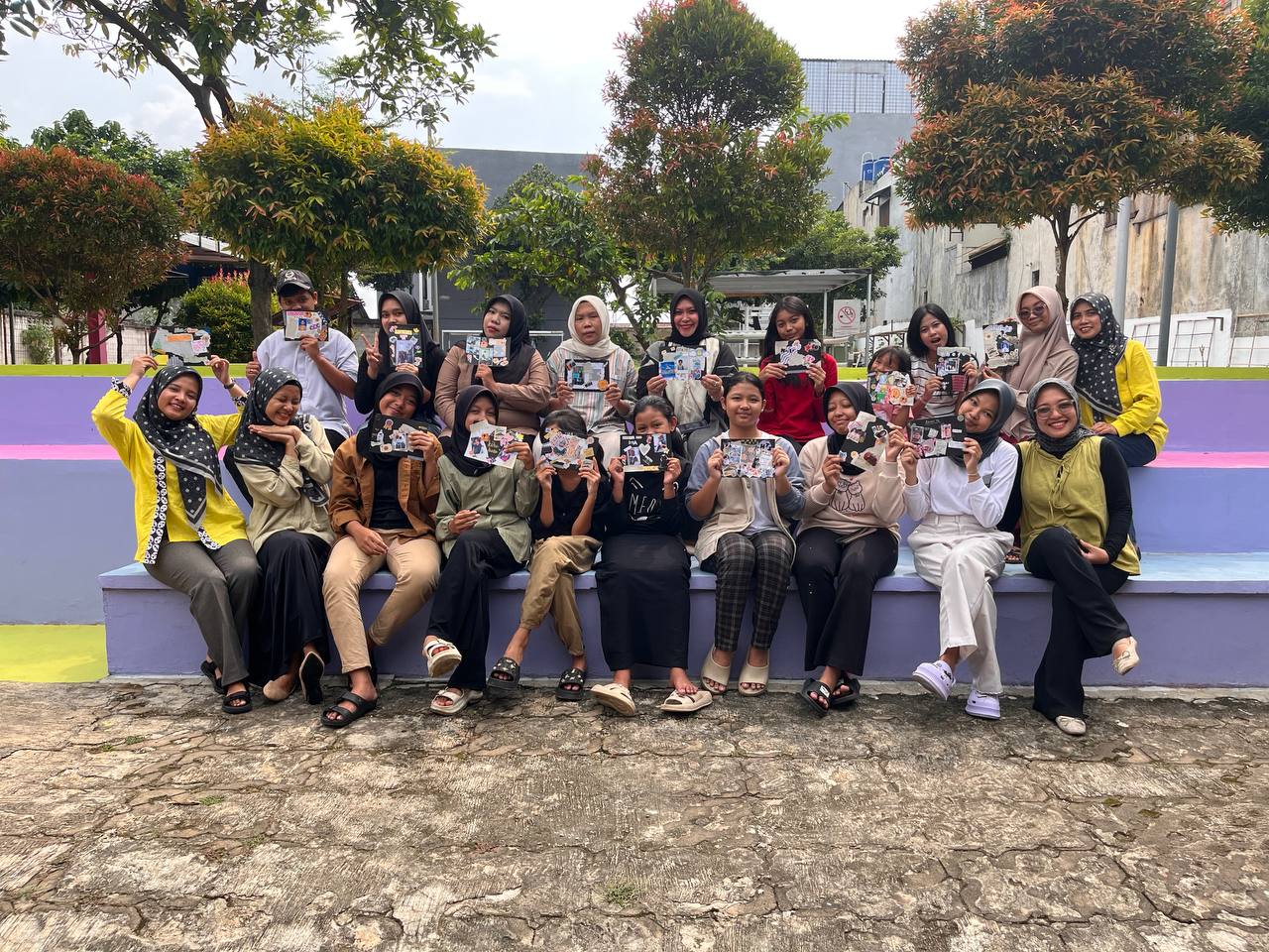 Workshop Kertas & Scrapbook Bersama RPTRA Tamplas Bambu